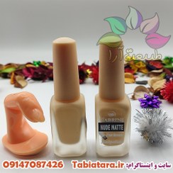 تصویر لاک ناخن گابرینی شماره Nude matte 09 