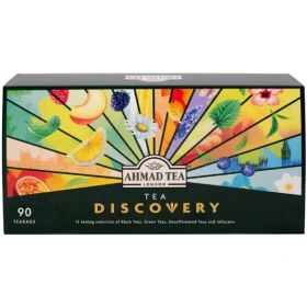 تصویر تی بگ چای احمد ۹۰ تایی ۱۵ نوع تنوع چای کیسه ای . Ahmad tea