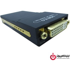 تصویر تبدیل تصویر USB به HDMI VGA DVI فرانت مدل FN-U2D102 رزولوشن 2048*1152 