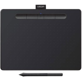 تصویر قلم نوری وکام مدل Intuos Medium Bluetooth CTL-6100WLK/E-N 