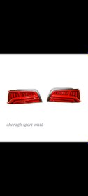 تصویر چراغ خطر عقب پژو پارس شاهین طرح آئودی SHAHIN PEUGEOT REAR LIGHTS