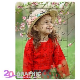 تصویر چاپ عکس روی پازل 