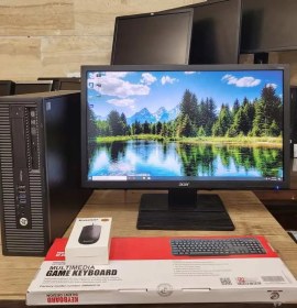 تصویر سیستم کامپیوتر مناسب بازی های سطح متوسط با پردازنده Core i5 حافظه ۸ گیگابایت و هارد ۵۰۰ گیگابایت 