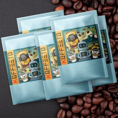 تصویر ساشه فوری قهوه گلد برزیل 