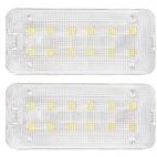 تصویر چراغ صندوق و داشبورد کم لایت بسته ۲ عددی مناسب برای پژو و پژو پارس و دنا و سمند 