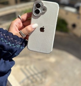 تصویر قاب طرح جین - جین سفید / iphone13promax قاب طرح جین