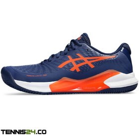 تصویر کفش تنیس مردانه اسیکس Asics Gel-Challenger 14 Clay- سرمه ای ASICS GEL-CHALLENGER 14 CLAY Mens Navy Blue