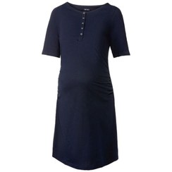 تصویر تیشرت بارداری اسپرت آستین کوتاه برند esmara طرح دکمه دار سرمه ای رنگ 