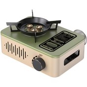 تصویر اجاق گاز سفری مدل LJ108 سه شعله ۳۲۰۰ وات 