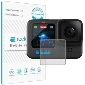 تصویر گلس دوربین GO PRO hero 12 مدل نانو هیدروژل مات برند راک اسپیس کد 30617S 