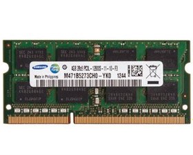 تصویر رم لپ تاپ سامسونگ DDR3 1600 Mhz ظرفیت 4 گیگابایت 