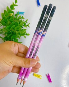 تصویر مداد مشکی کهکشان 