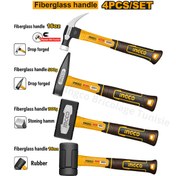 تصویر مجموعه 4 عددی چکش مدل HCH9004 