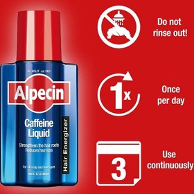 تصویر محلول لیکوئید کافئین آلپسین تقویت کننده مو 200 میل Alpecin Caffeine Liquid