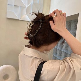 تصویر کلیپس ابری چری چاوایی سایز بزرگ Hair clips chawaii cherry