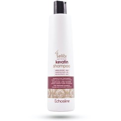 تصویر شامپو کراتین آرگان اچ اس لاین 350 میل ECHOSLINE SELIAR KERATIN & ARGAN OIL SHAMPOO