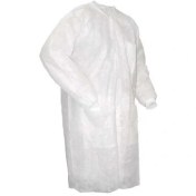 تصویر روپوش یکبار مصرف دگمه دار 