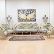 تصویر مبل استیل مدل زمرد ۷ نفره 