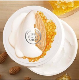 تصویر کره بدن شیر بادام و عسل 200 میلی لیتر بادی شاپ The body shop 