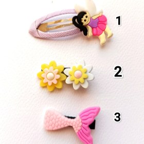 تصویر گیره های نوزادی رنگی 