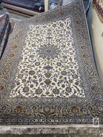 تصویر فرش دستباف پشمی کاشان 
