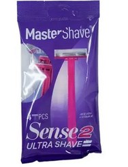 تصویر پک خودتراش 2 لبه مستر شیو سری سنس 2 چهار عددی 