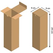 تصویر کارتن بسته‌بندی استوانه‌ای کوچک کد 3992 