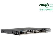 تصویر سوئیچ سیسکو مدل WS-C3750X-48PF-S استوک Cisco WS-C3750X-48PF-S 48Port Switch Stock