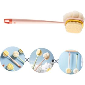 تصویر لیف و اسفنج حمام اورجینال برند Hediye ruzgari مدل Double-Sided Bath Shower Brush کد 805039000 