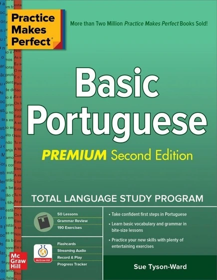 خرید و قیمت کتاب آموزش پرتغالی Practice Makes Perfect Basic Portuguese ...