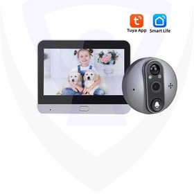 تصویر چشمی درب دیجیتال کد UPV 1 یونیکس‌پارت UNIXPART 