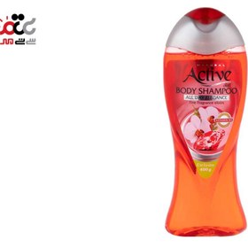 تصویر شامپو بدن اکتیو سری Mineral مدل Red مقدار 400 گرم Active Mineral Red Body Shampoo 400g