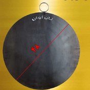 تصویر ساج آهنی ضخیم 48 سانتی با ضخامت دو میل و سنگین 