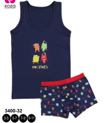 تصویر تاپ شورت پسرانه کوزا Koza