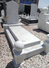 تصویر سنگ قبر سفید (کد 1127) 