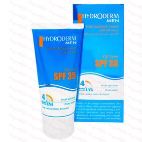 تصویر کرم ضد آفتاب آقایان هیدرودرم SPF35 حجم ۵۰ میلی لیتر Hydroderm Total Sunblock Cream SPF35 For Men 50 ml | داروخانه آنلاین داروبیار ا دسته بندی: دسته بندی: