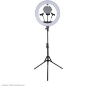 تصویر رینگ لایت سیرا مدل SR416 به همراه سه پایه و آینه 