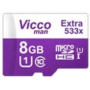 تصویر رم میکرو 8 گیگ ویکومن Vicco man Extra U1 