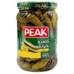 تصویر خیارشور ویژه 650 گرمی - پیک PEAK 