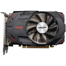 تصویر گرافیک ArkTek Radeon RX550 4GB GDDR5 ظرفیت 4 گیگ 