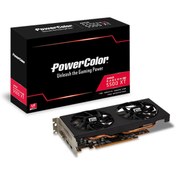 تصویر کارت گرافیک استوک پاور کالر مدل PowerColor RX 5500 XT 8GB 