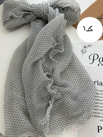 تصویر شال حریر شنی دالبر - کد۵ 