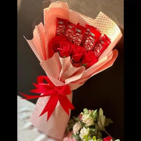 تصویر دسته گل پریفام 