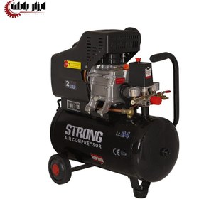 تصویر کمپرسور هوا مدل STG25L استرانگ (25 لیتری) Air-Compressor-STG25L-Strong