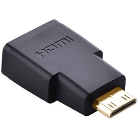 تصویر مبدل HDMI به مینی HDMI یوگرین مدل 20101 UGREEN 20101 HDMI To Mini HDMI Adapter