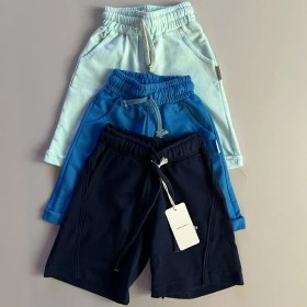 تصویر شلوارک کالکشن آبی 