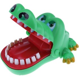 تصویر اسباب بازی دندانپزشکی دهان تمساح برند sharpdo Crocodile Mouth Dentist Bite Finger Toy 95236