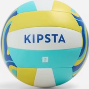 تصویر توپ والیبال ساحلی Kipsta فیروزه 