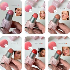 تصویر رژگونه استیکی طرح شیگلم 