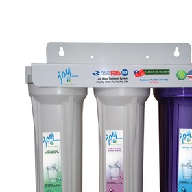 تصویر دستگاه پیش تصفیه آب خانگی جوی واتر مدل JW3s ا joywater 3 stages purification system joywater 3 stages purification system